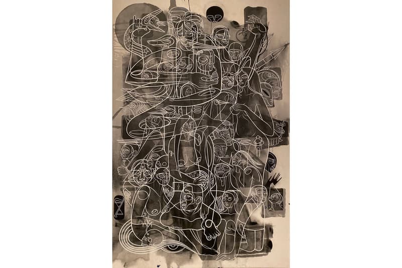doze green allouche gallery exhibitions artworks paintings