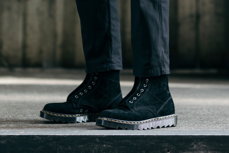 HAVEN Dr. Martens 1460 Jungle Boot Black Ziggy Sole Buck collaboration november 15 8 2019 buy drop colorway info