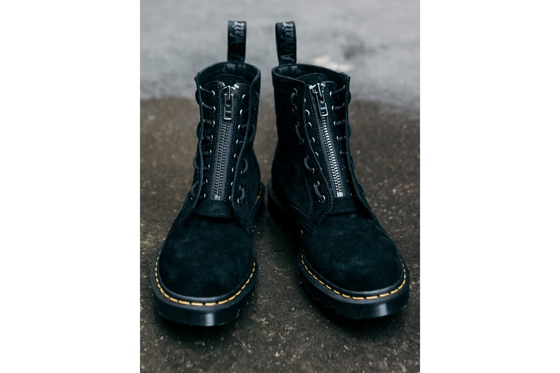 HAVEN Dr. Martens 1460 Jungle Boot Black Ziggy Sole Buck collaboration november 15 8 2019 buy drop colorway info