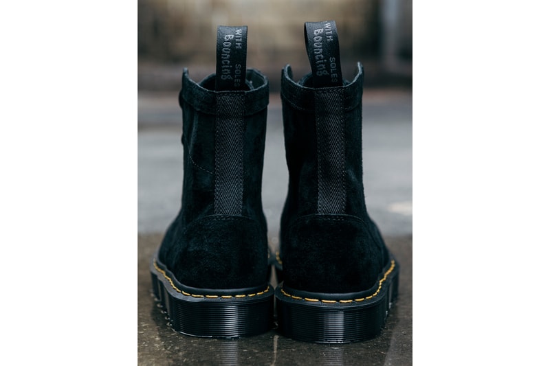 HAVEN Dr. Martens 1460 Jungle Boot Black Ziggy Sole Buck collaboration november 15 8 2019 buy drop colorway info