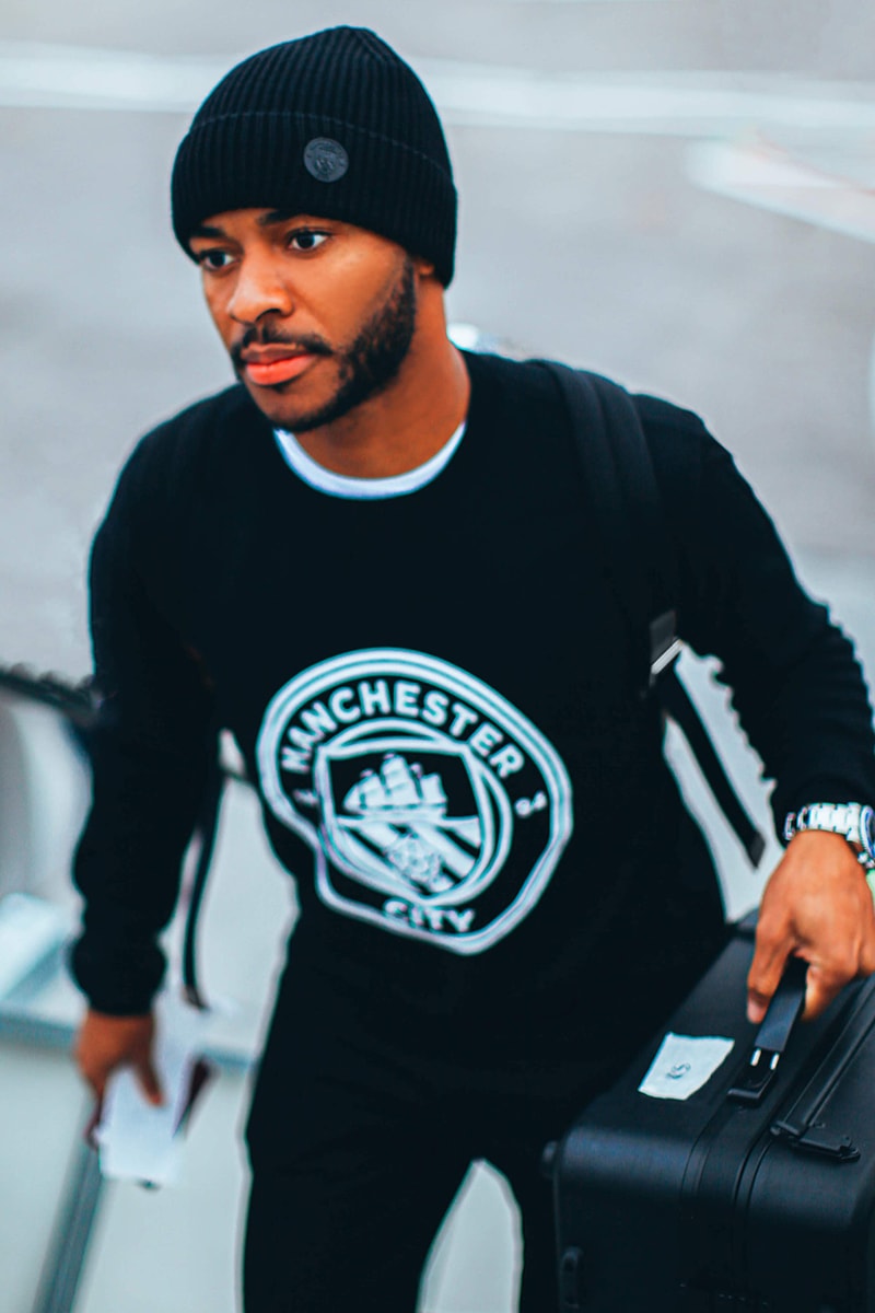 manchester man city dsquared2 pre match uniforms outfit kit release information first look sterling de bruyne aguero buy cop purchase