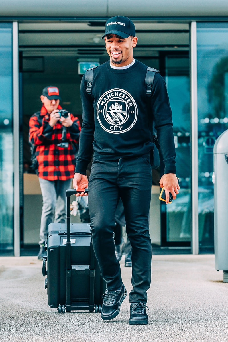 manchester man city dsquared2 pre match uniforms outfit kit release information first look sterling de bruyne aguero buy cop purchase