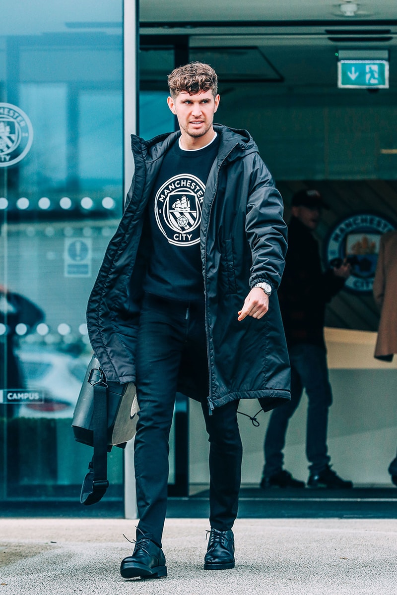 manchester man city dsquared2 pre match uniforms outfit kit release information first look sterling de bruyne aguero buy cop purchase