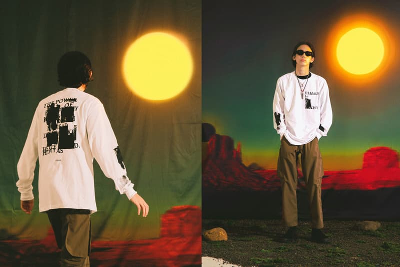 Elhaus Fall/Winter 2019 Lookbook Collection Long Sleeves T-shirts Shirts Jackets Utility Vagabond Pants Hats Cowboys Indians Stripes Hoodies Green Black Blue Brown Pink White