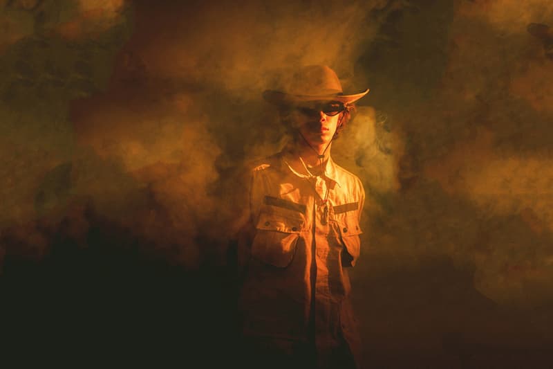 Elhaus Fall/Winter 2019 Lookbook Collection Long Sleeves T-shirts Shirts Jackets Utility Vagabond Pants Hats Cowboys Indians Stripes Hoodies Green Black Blue Brown Pink White