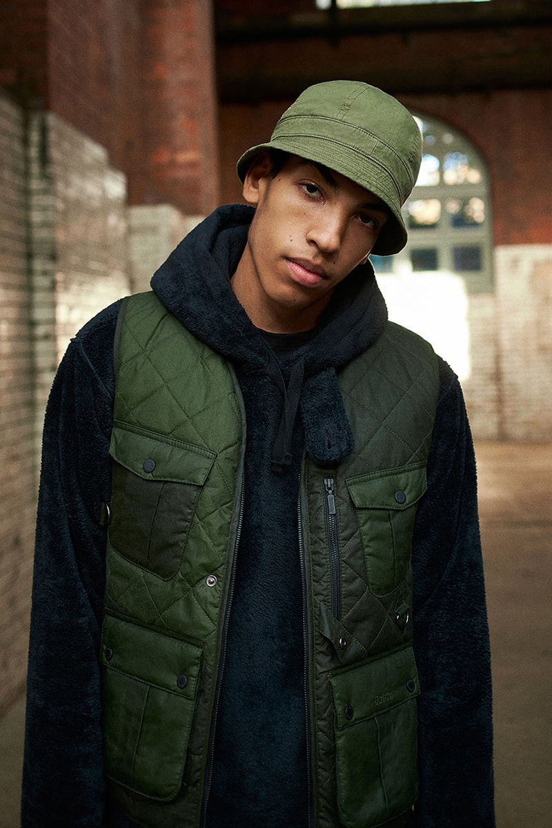 barbour end clothing fall winter 2019 release information ashby wax jacket baffle fishing vest corduroy cotton buy cop purchase