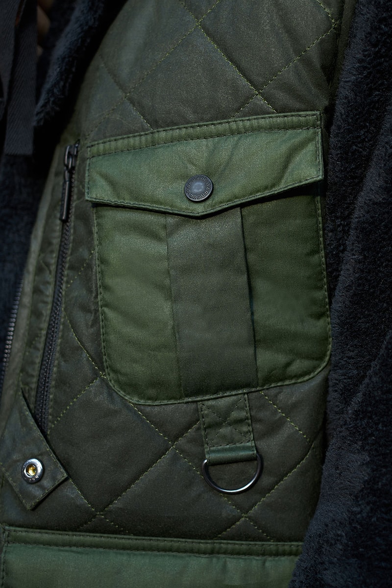 barbour end clothing fall winter 2019 release information ashby wax jacket baffle fishing vest corduroy cotton buy cop purchase