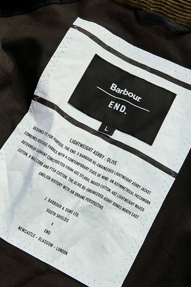 barbour end clothing fall winter 2019 release information ashby wax jacket baffle fishing vest corduroy cotton buy cop purchase