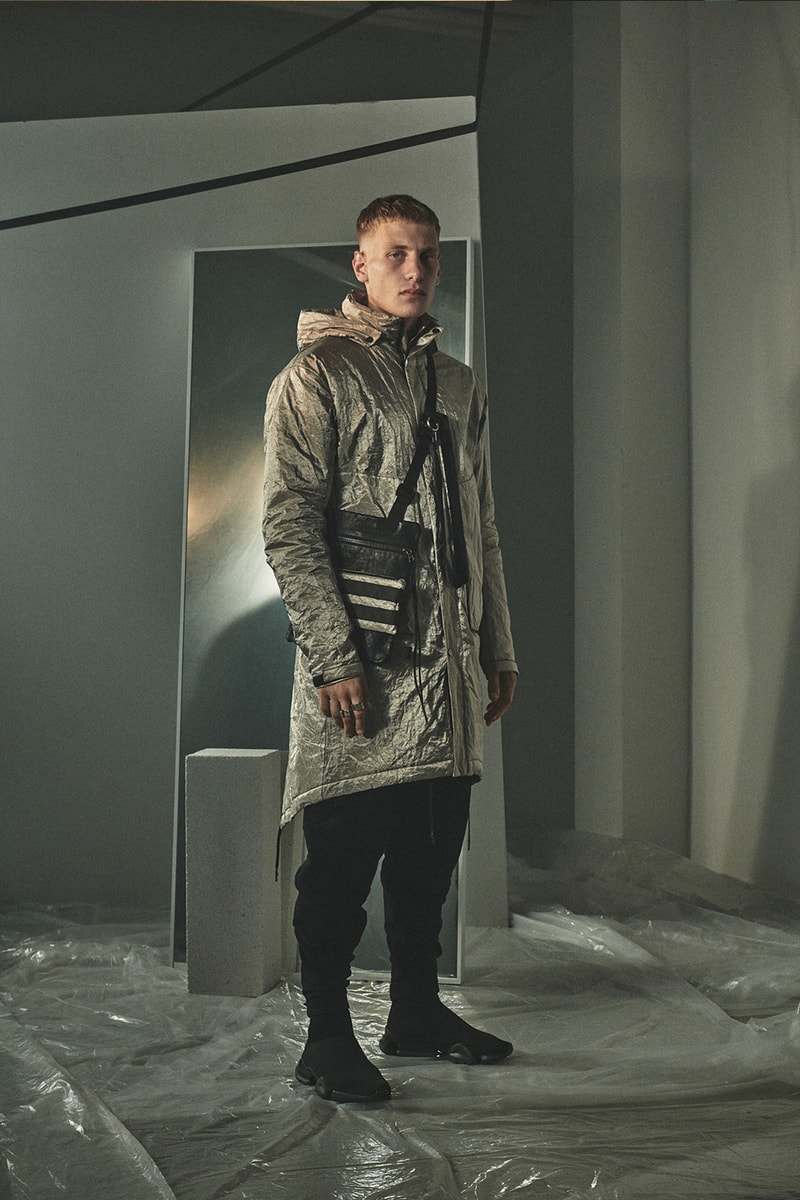 Enfin Levé Collection XIV Lookbook outerwear techwear Schoeller Dryskin with merino backing or kangaroo leather Thinsulate® or Polartec® Alpha® technical apparel pants trousers