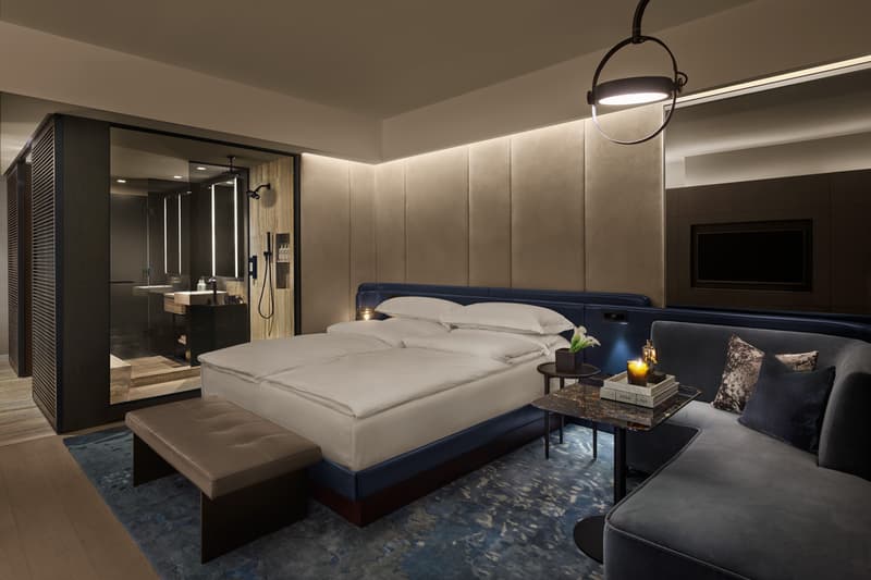 Equinox First Hotel Hudson Yards New York Coco-Mat Rockwell Group David Rockwell Joyce Wang Studio Jaume Plensa Sculpture Thomas Heatherwick Vessel