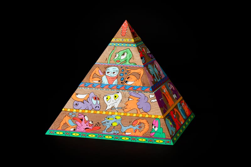 Erik Parker Releases First-Ever Wood Sculpture 'WOKE'