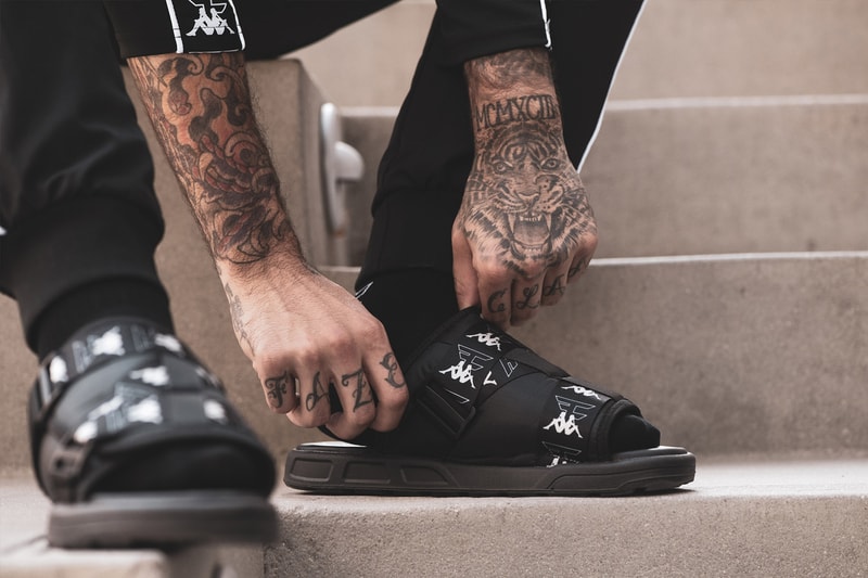 FaZe Clan x Kappa Full Collection lookbooks collaborations esports pop-ups apparel items bags socks sandals jerseys 