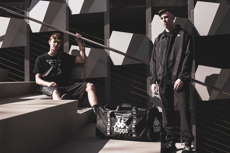 FaZe Clan x Kappa Full Collection lookbooks collaborations esports pop-ups apparel items bags socks sandals jerseys 