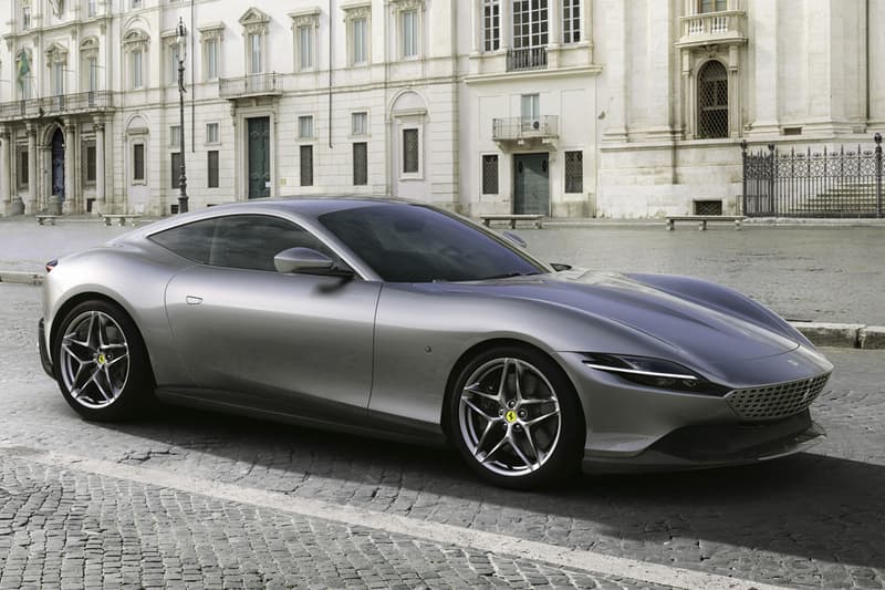 ferrari roma rome italy italian engineering supercar racing luxury prancing horse