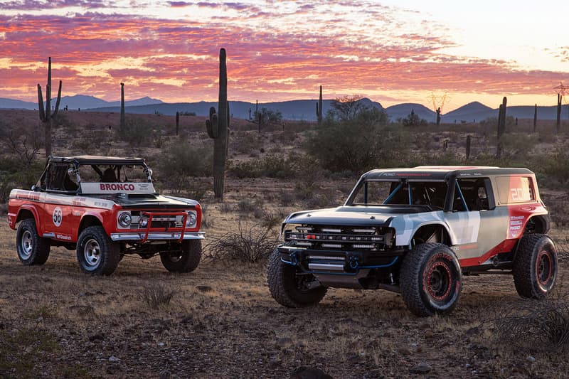 Ford Bronco R Race Prototype First Look Automotive Baja 1000 Racing Truck All-Terrain Supertrucks 4x4 Compressed Body Off-Roading Test