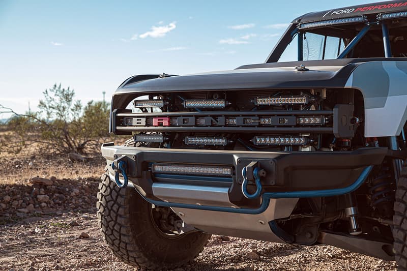 Ford Bronco R Race Prototype First Look Automotive Baja 1000 Racing Truck All-Terrain Supertrucks 4x4 Compressed Body Off-Roading Test