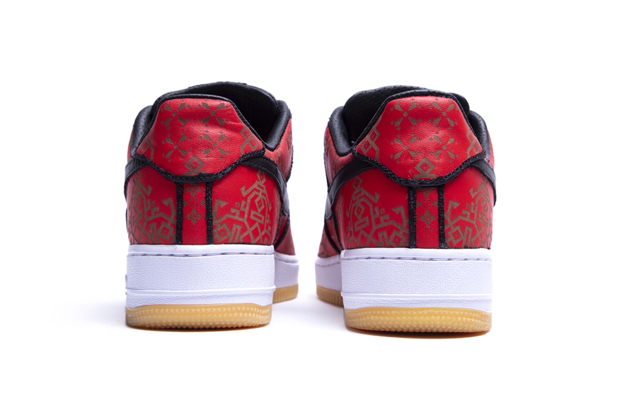 fragment design x CLOT x Nike Air Force 1 