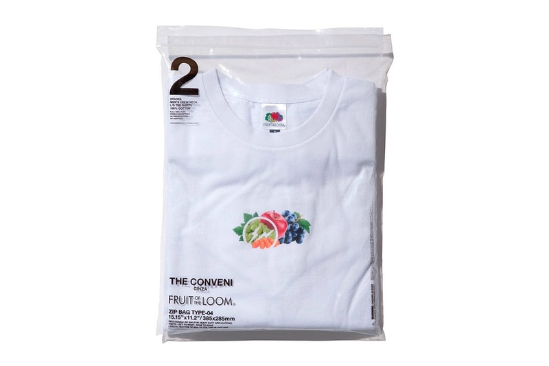 fragment design Fruit of the Loom THE CONVENI Long-Sleeve T shirt Release Info Date Buy Tokyo Japane Hiroshi Fujiwara Buy