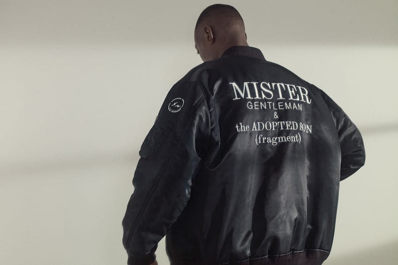 MISTERGENTLEMAN × FRAGMENT MA-1 ジャケット