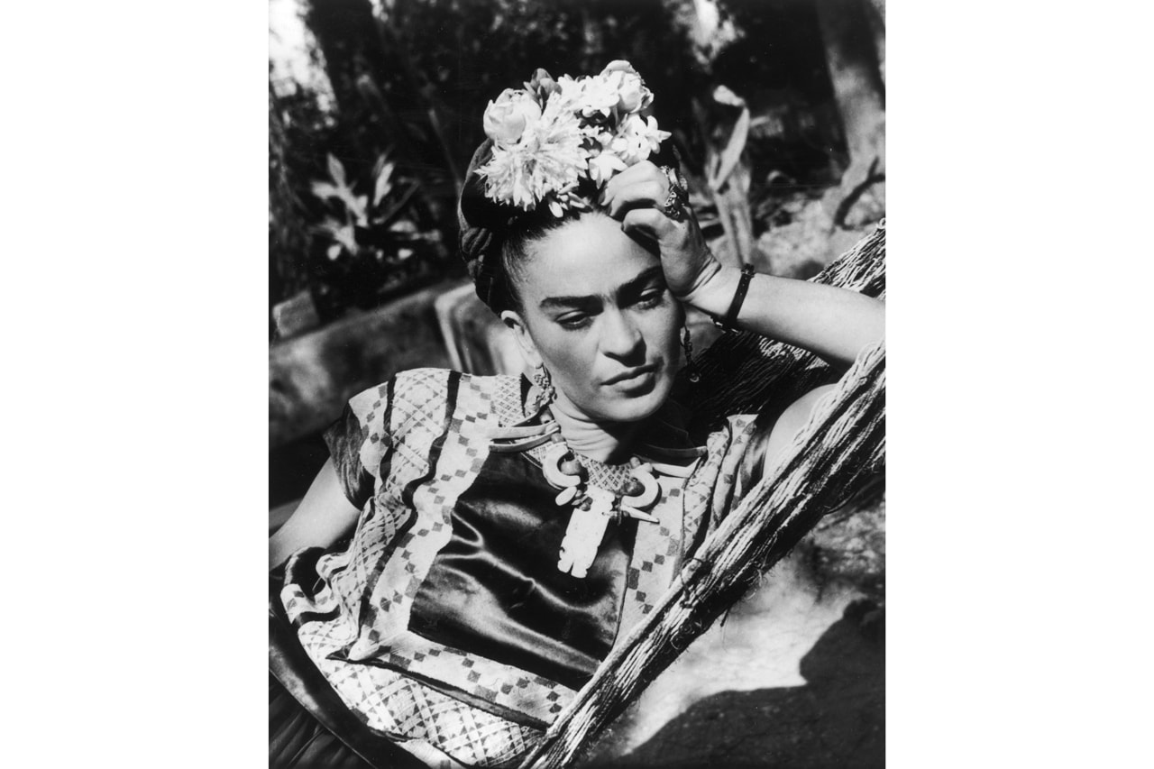 Frida Kahlo Photographs Painting Monkey Self-Portrait Mexican Artist 
