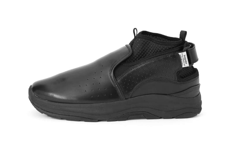 Fumito Ganryu Suicoke Back Strap Slip On collaborations footwear sneakers sandals trainers runners commes des garcons technical sporty shoes sockliner brown black white