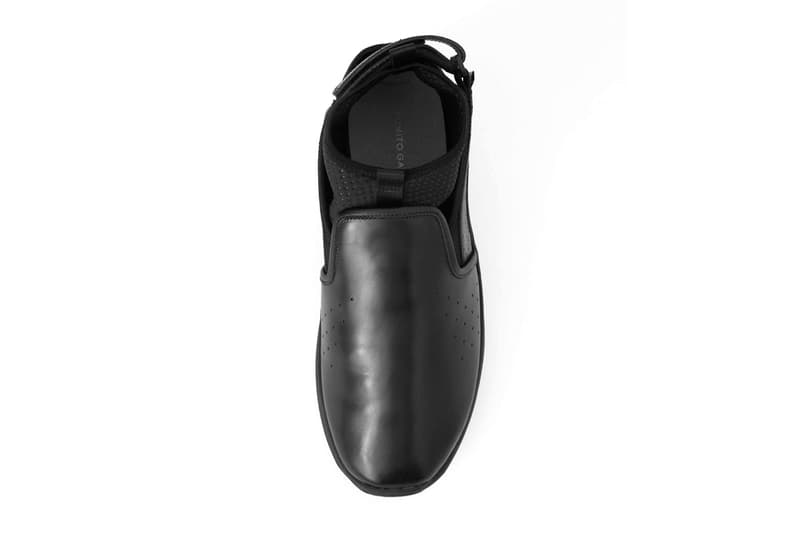 Fumito Ganryu Suicoke Back Strap Slip On collaborations footwear sneakers sandals trainers runners commes des garcons technical sporty shoes sockliner brown black white