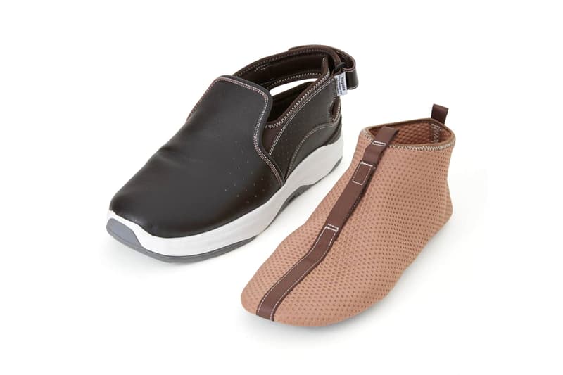 Fumito Ganryu Suicoke Back Strap Slip On collaborations footwear sneakers sandals trainers runners commes des garcons technical sporty shoes sockliner brown black white