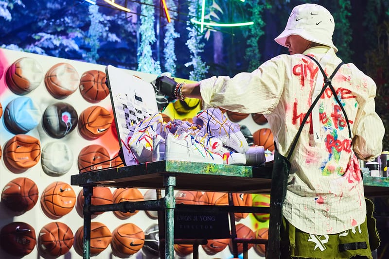 Take a Look Inside G-Dragon's PEACEMINUSONE x Nike Air Force 1 "Para-Noise" Launch