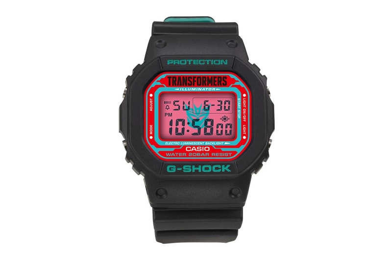 G-Shock Transformers Dark Cobe Watch Set Master Nemesis Optimus Prime collectible