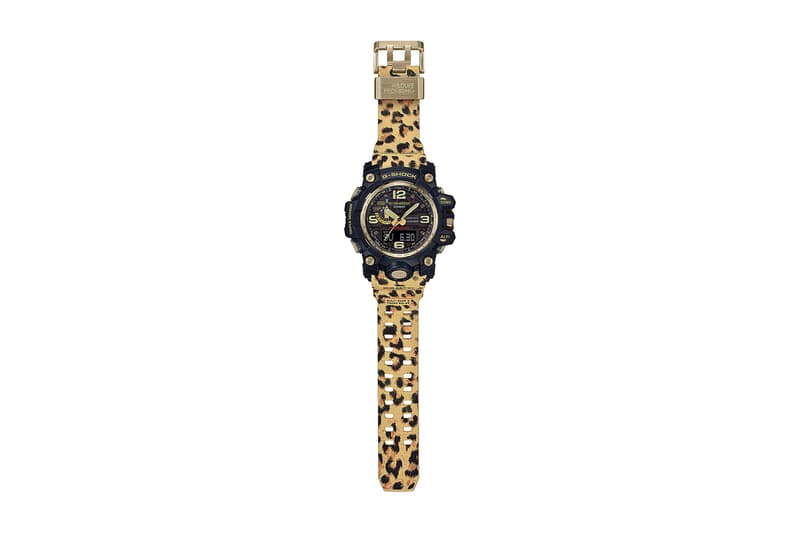 g shock wildlife promising leopard print mudmaster gg-1000 release information buy cop purchase non profit charity watch model price