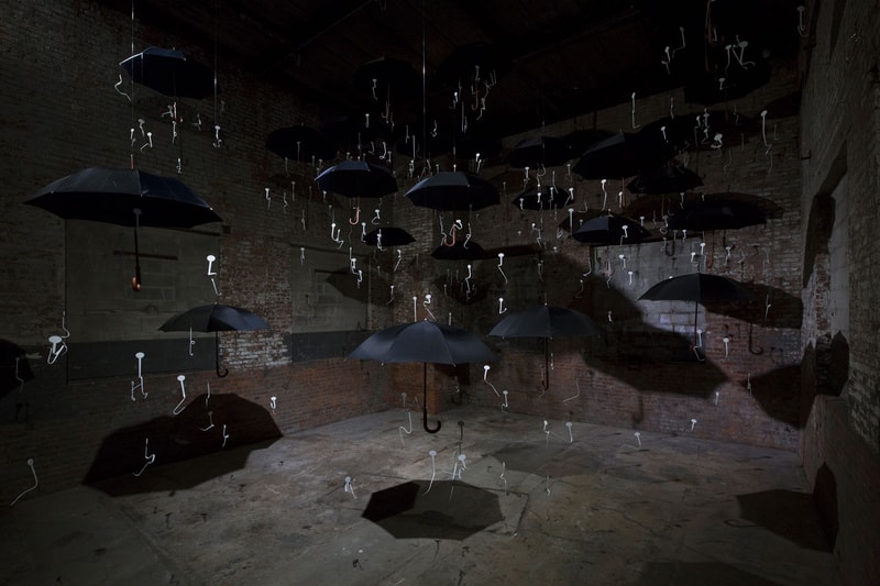 gilles barbier laughing at clouds the chimney solo exhibition artworks sculptures installations
