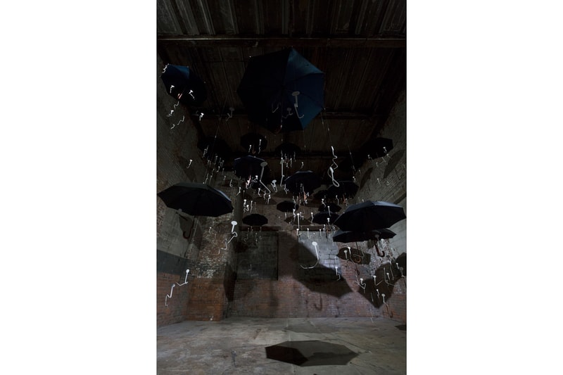 gilles barbier laughing at clouds the chimney solo exhibition artworks sculptures installations