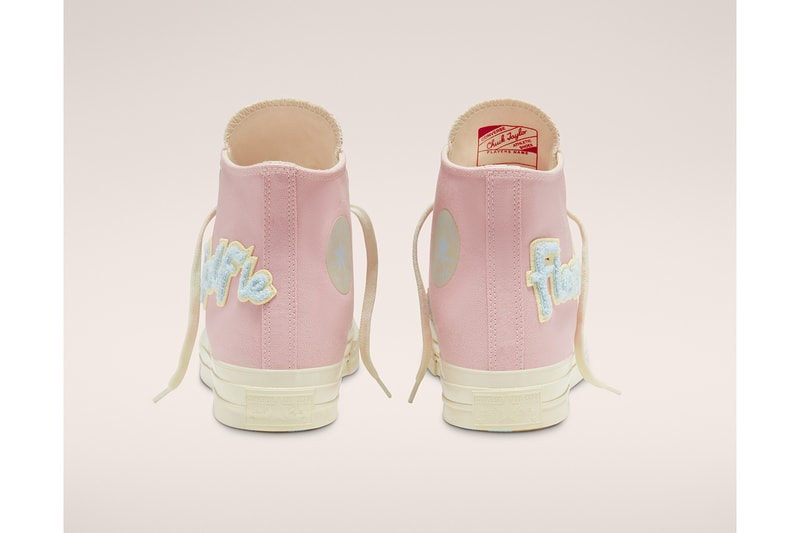 GOLF le FLEUR* Converse GLF Gianno Ox Chenille Chuck 70 Release Info Date camp flog gnaw Pink Blue Patch