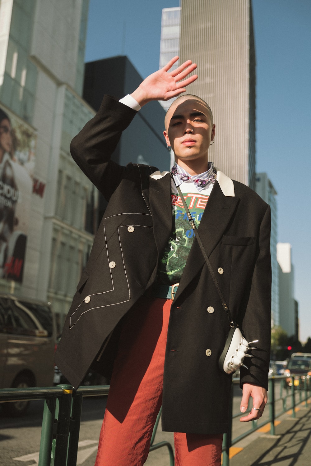 GR8 New Wave Tokyo Fashion Vibrant Fall Winter 2019 Editorial asics raf simons salomon Paria Farzaneh KANGHYUK GmbH a cold wall heron preston street style layering Big Love Records