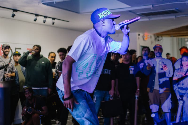 NBA on TNT San Francisco Tip-Off Pop-Up Event Recap dj noodles gold yellow blue red los angeles haight street television wood basketball orange