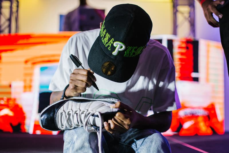 NBA on TNT San Francisco Tip-Off Pop-Up Event Recap dj noodles gold yellow blue red los angeles haight street television wood basketball orange