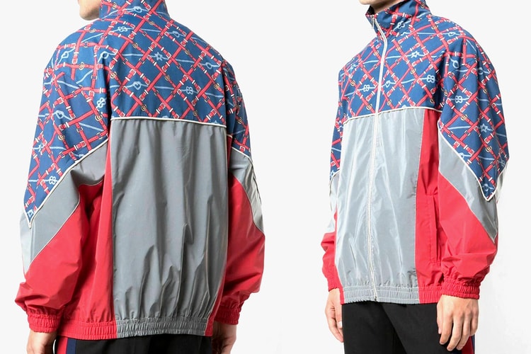 Gucci's '80s-Inspired Windbreaker Sports Interlocking "GG" Belts, Love Hearts & Stars