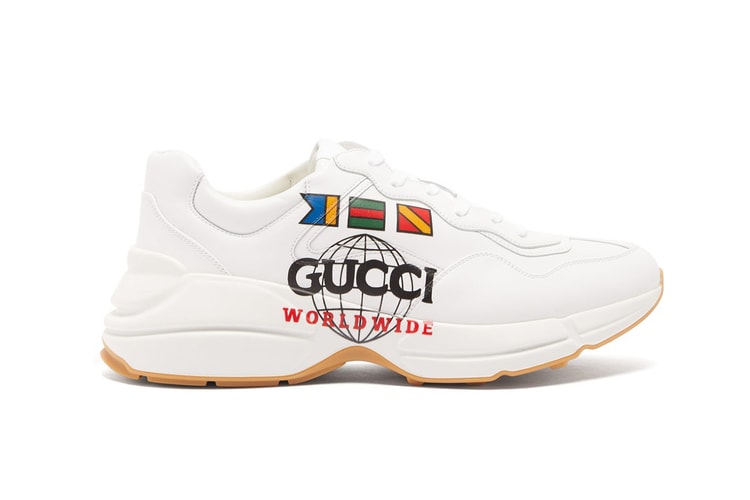 Gucci Brings Cultures & Personalities Together With New Rhyton "Worldwide" Sneaker