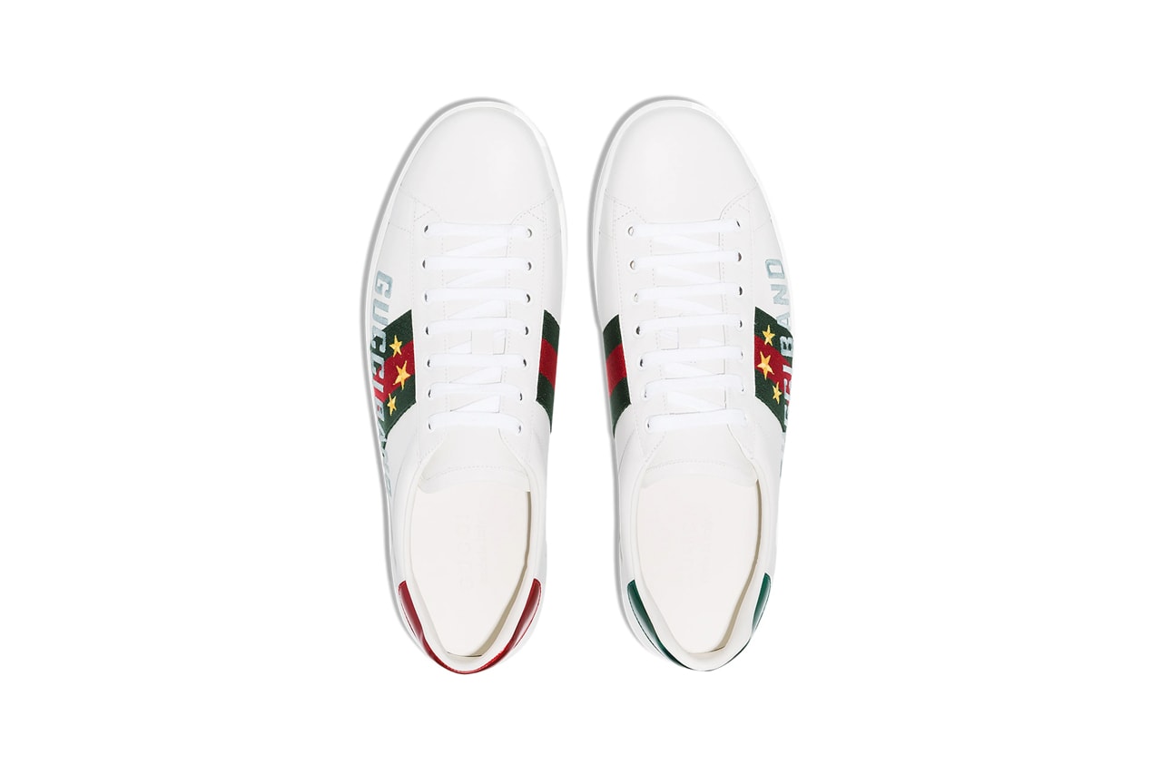 White Ace leather trainers, Gucci