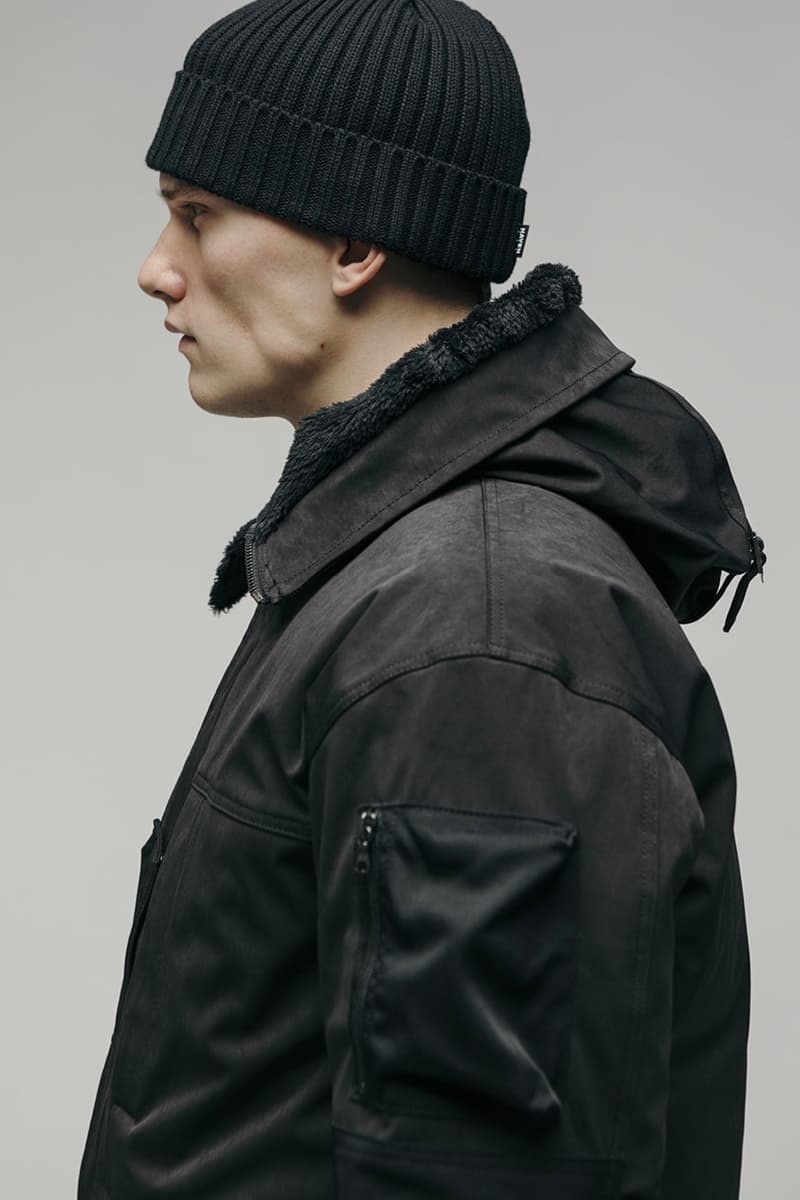 HAVEN shop Fall Winter 2019 lookbook Primaloft Polartec CORDURA high tech workwear military down fill jackets outerwear quilted canada retailer waterproof layers combat artillery