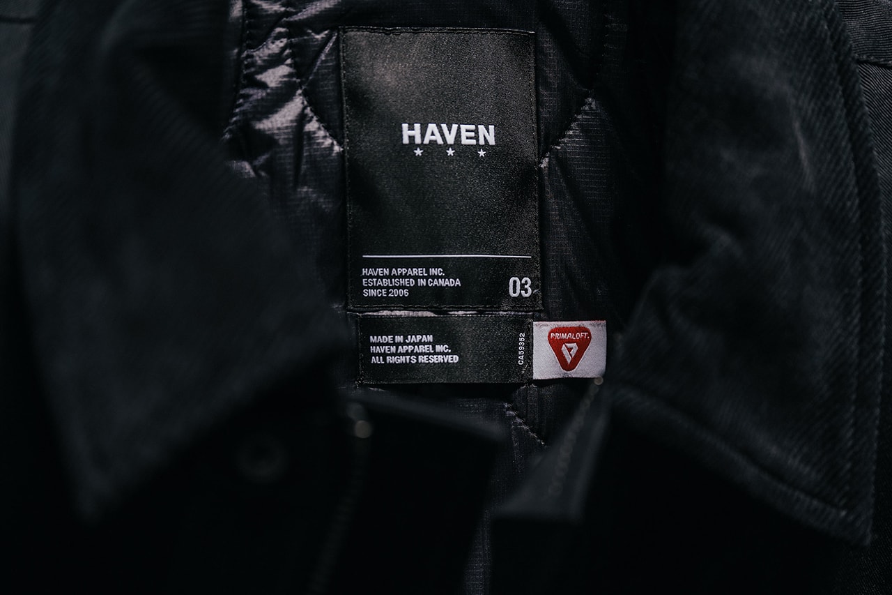 HAVEN PrimaLoft Fall/Winter 2019 Capsule Collection Release Information FW19 Outerwear Technology U.S. Army Spec Military Inspired Canada Shirt Jackets Trousers Flannel Bomber