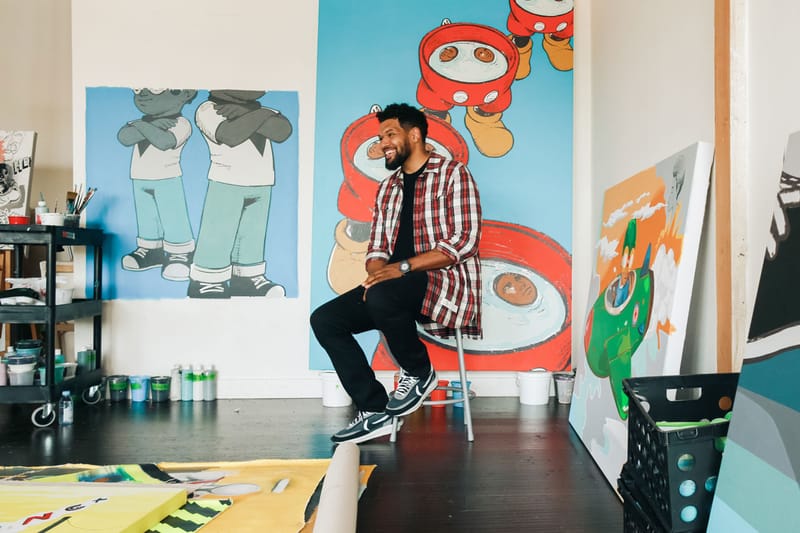 Studio Visits: Hebru Brantley