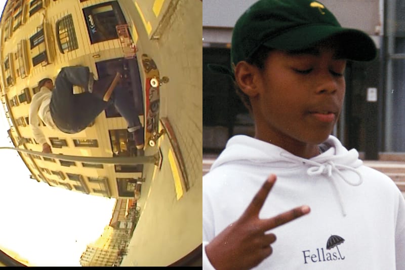 Hélas Spotlights Skateboarding Family in "Rain Drops" Lookbook & 'Fellas' Video