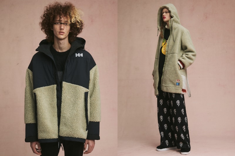JohnUNDERCOVER Helly Hansen Japan Ocean FIBERPILE Thermo Jacket SueUNDERCOVER FIBERPILE THERMO Coat jun takahashi undercover outerwear thermal nylon fabrics