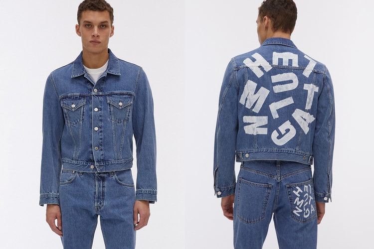 Helmut Lang Taps Artist Marc Hundley for Limited-Edition, Hand-Stenciled Pieces