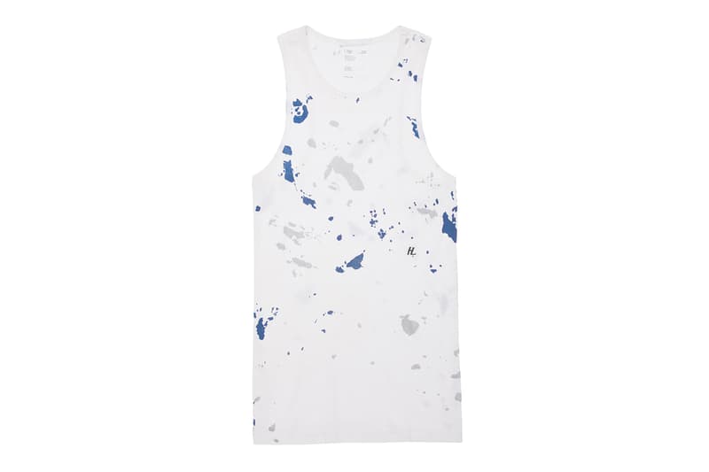 Helmut Lang Resort 2020 Paint Splatter Campaign collection lookbook drop release date