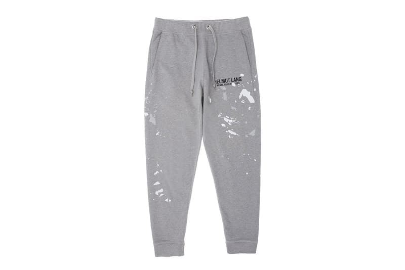 Helmut Lang Resort 2020 Paint Splatter Campaign collection lookbook drop release date
