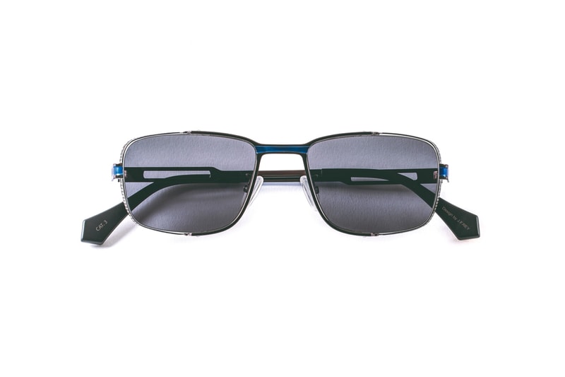 Hideo Kojima x J.F. Rey 'Death Stranding' Sunglasses jean-francois rey character optics sam bridges porter cliff skull heartman deadman gun metal matte black Sony Interactive Entertainment LLC 