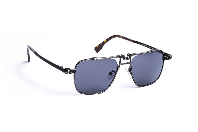 Hideo Kojima x J.F. Rey 'Death Stranding' Sunglasses jean-francois rey character optics sam bridges porter cliff skull heartman deadman gun metal matte black Sony Interactive Entertainment LLC 