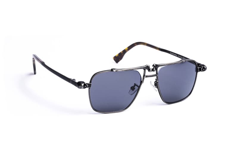 Hideo Kojima x J.F. Rey 'Death Stranding' Sunglasses jean-francois rey character optics sam bridges porter cliff skull heartman deadman gun metal matte black Sony Interactive Entertainment LLC